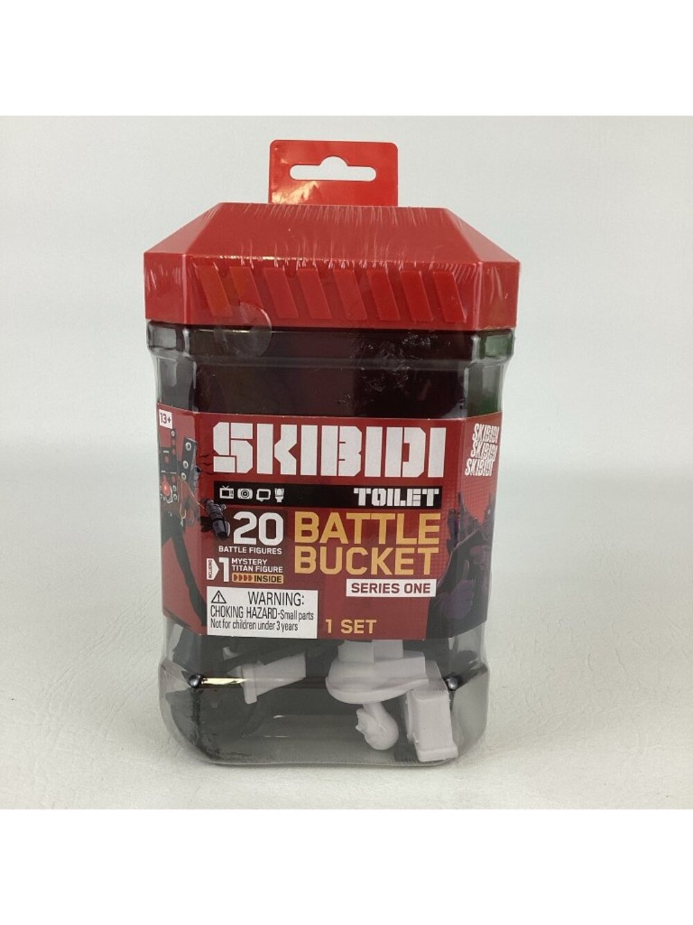 Skibidi Toilet Battle Bucket Series One 20 Action Figures Mystery Titan Bonkers
